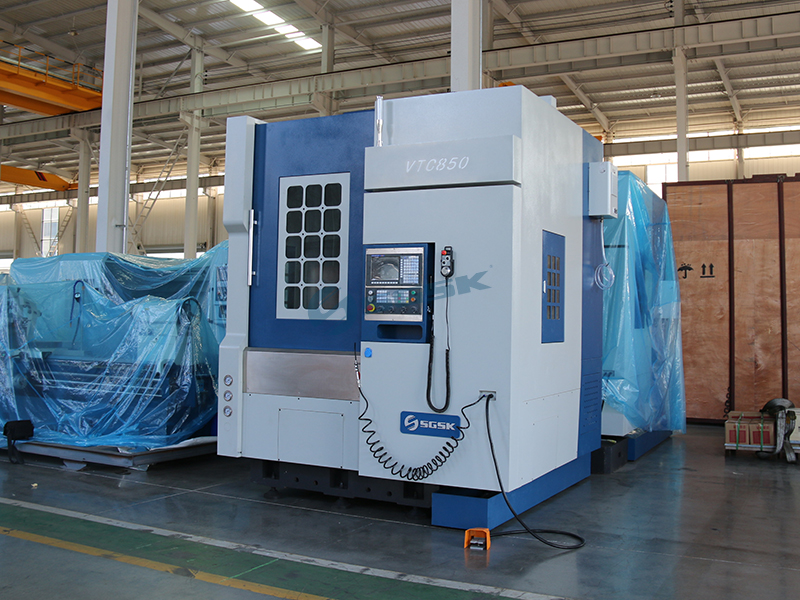 Vertical Cnc Lathe For Alloy Wheels VTC850 Cnc Turning Machine Cost Effective CNC Turning Lathe Machine