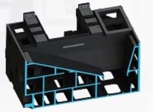 High rigidity body structure