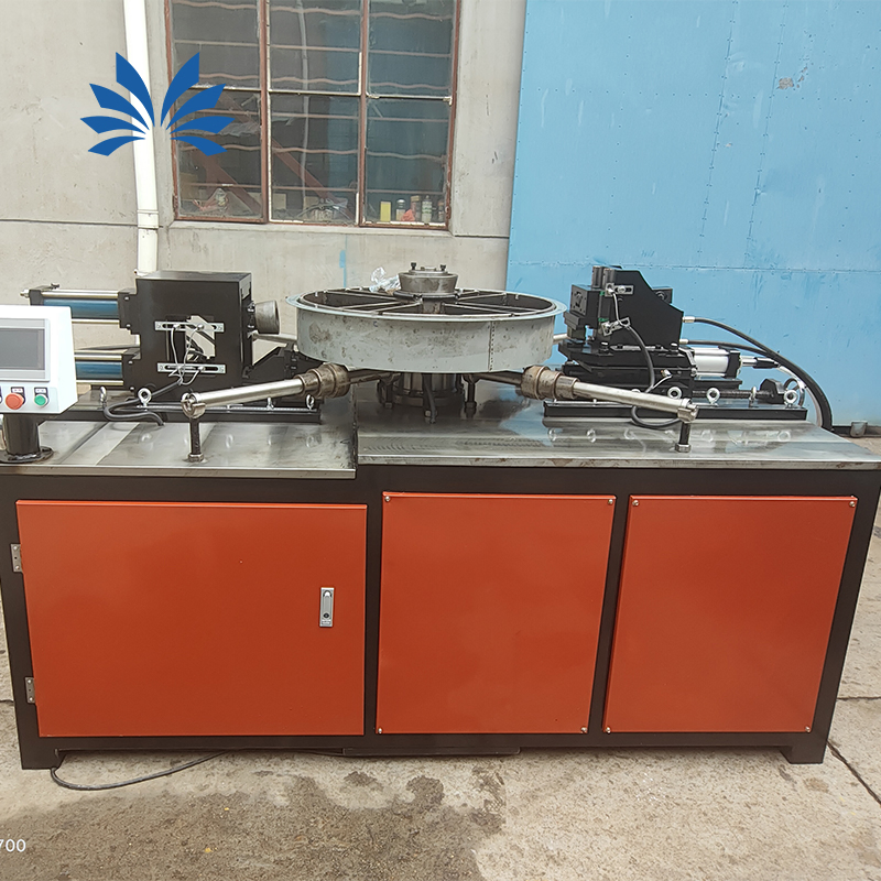 Heavy Duty Flanging Machine with Digital Display and PLC Control