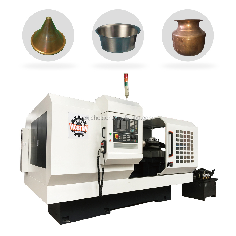 Automatic CNC Turning Center Single Spindle Medium Duty Metal Spinning Lathe Machine