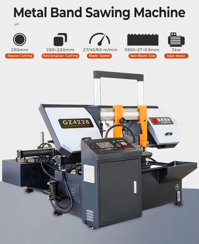 CNC Metal Band Saw Workstation