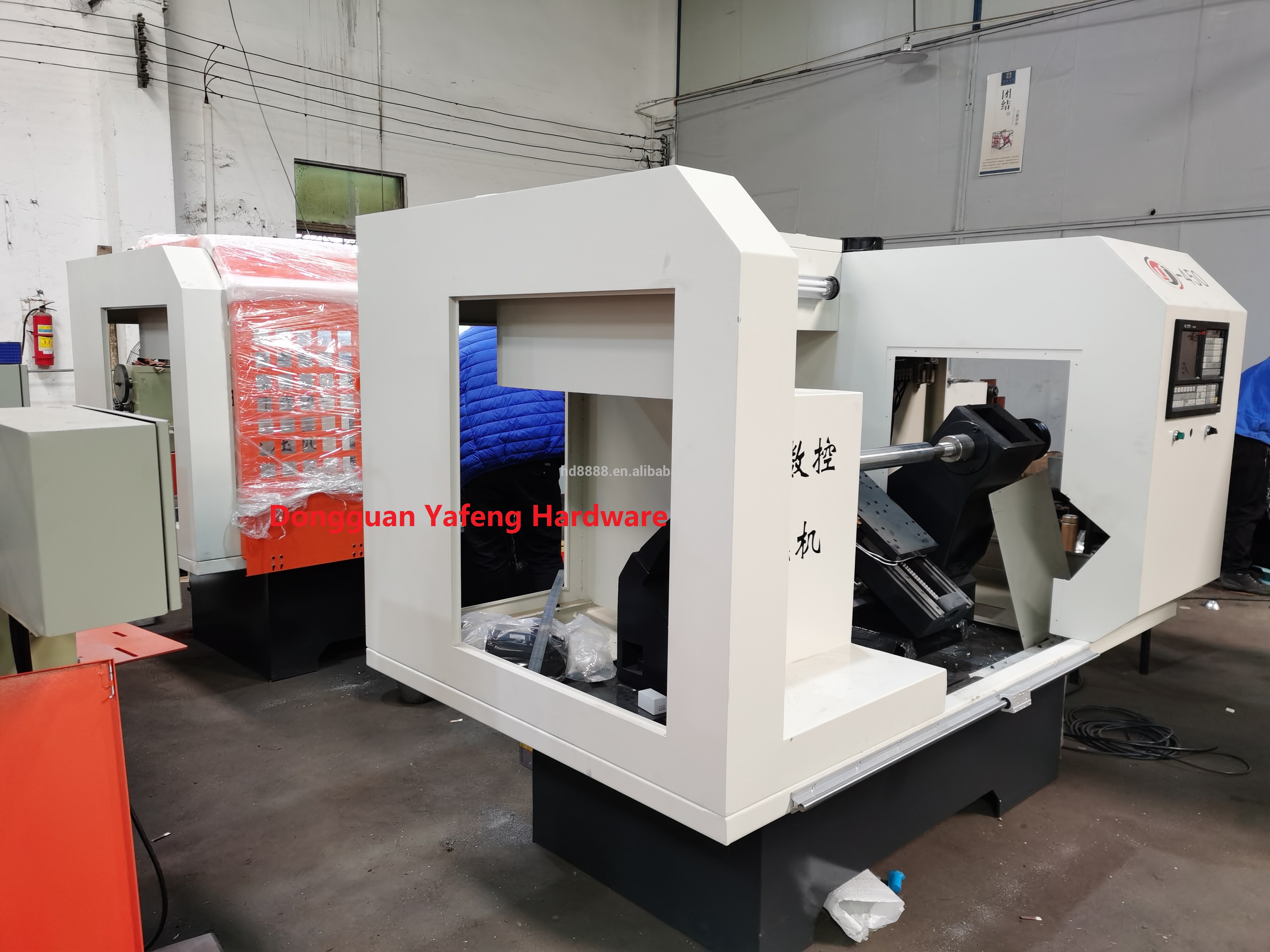 Copper Metal Spinning Machine for Ventilation Fan CNC Lathe Machine Horizontal Flow Forming Machine for Copper Iron Hardware