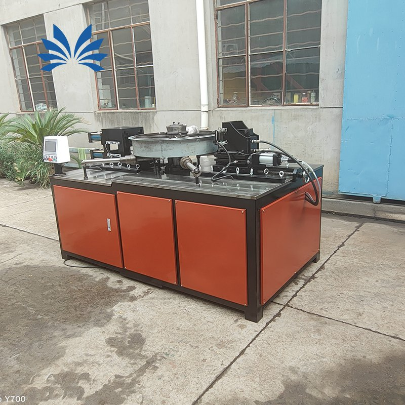 Heavy Duty Flanging Machine with Digital Display and PLC Control