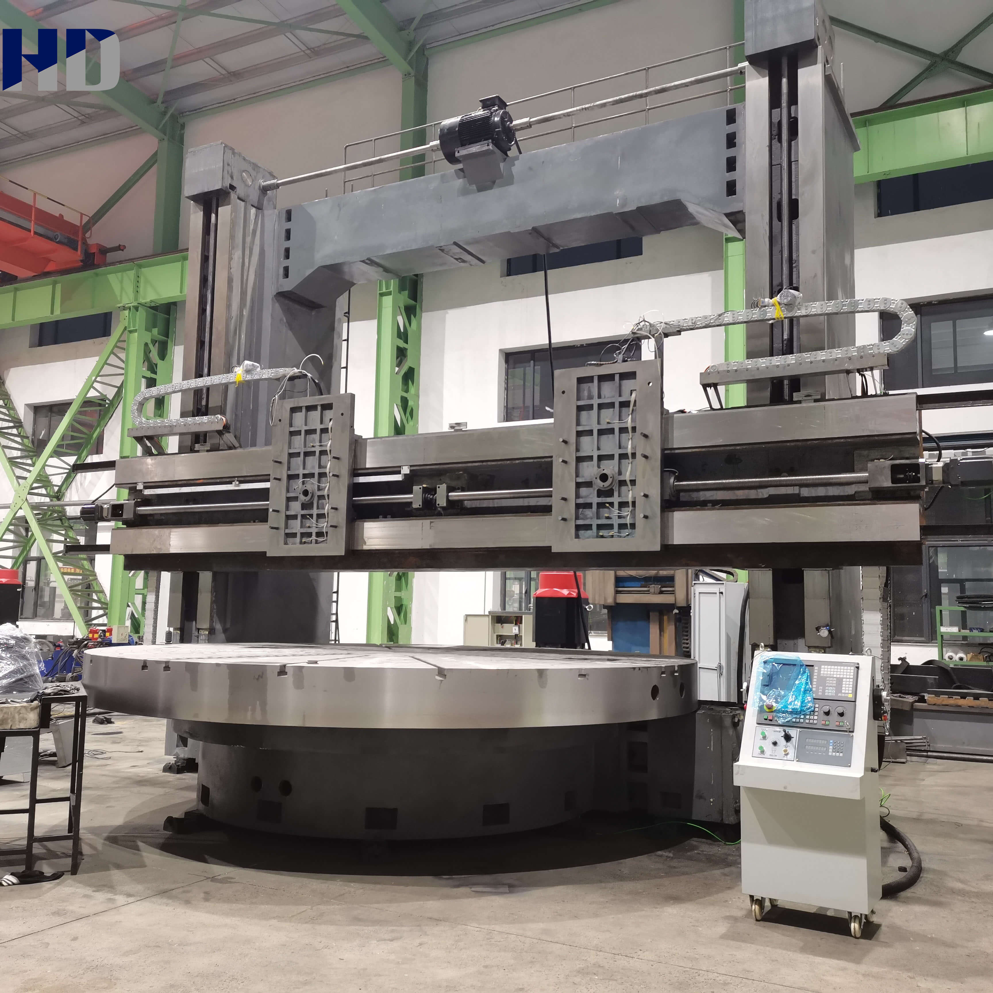 Heavy Duty CK5255E Double Column CNC Vertical Lathe Machine High Precision Large Diameter VTL Metal Turning Machine
