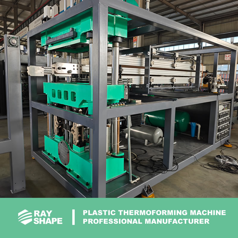 Automatic Food Tray Forming Machine for Bowl Plate Cup Box Making (PP/PET/PS)-High Productivity Energy Saving