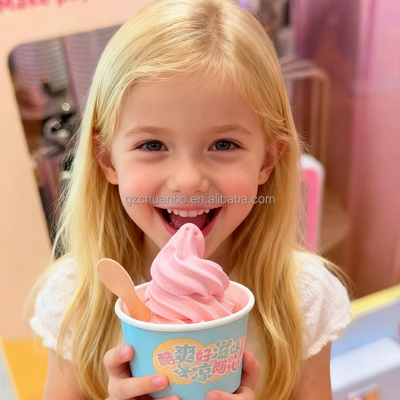 New Machine High Quality New Design Commercial  Vending Machine OEM Intelligent Self Service Ice Cream Robot for Scenic Area
