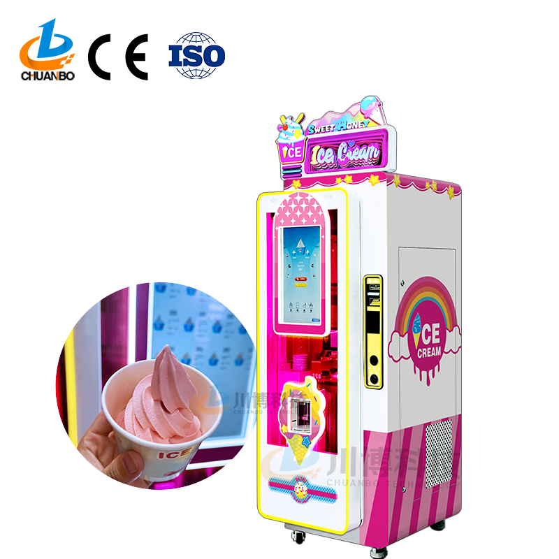 Chuanbo NEW DIY China Supply Food Beverage Shops Professional Fully Automatic Soft Serve Ice Cream Maker 59 Tastes Compressor