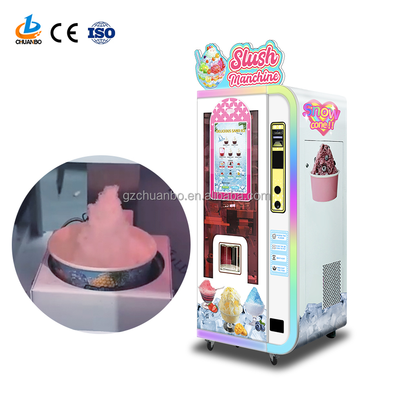 New Style OEM ODM Customized Smoothie Slush Vending Machine Self-Service 24-Hour Smart Vending With Credit Card Payment System