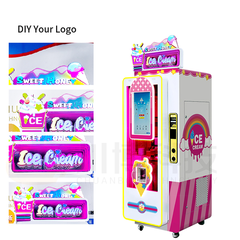 Chuanbo NEW DIY China Supply Food Beverage Shops Professional Fully Automatic Soft Serve Ice Cream Maker 59 Tastes Compressor