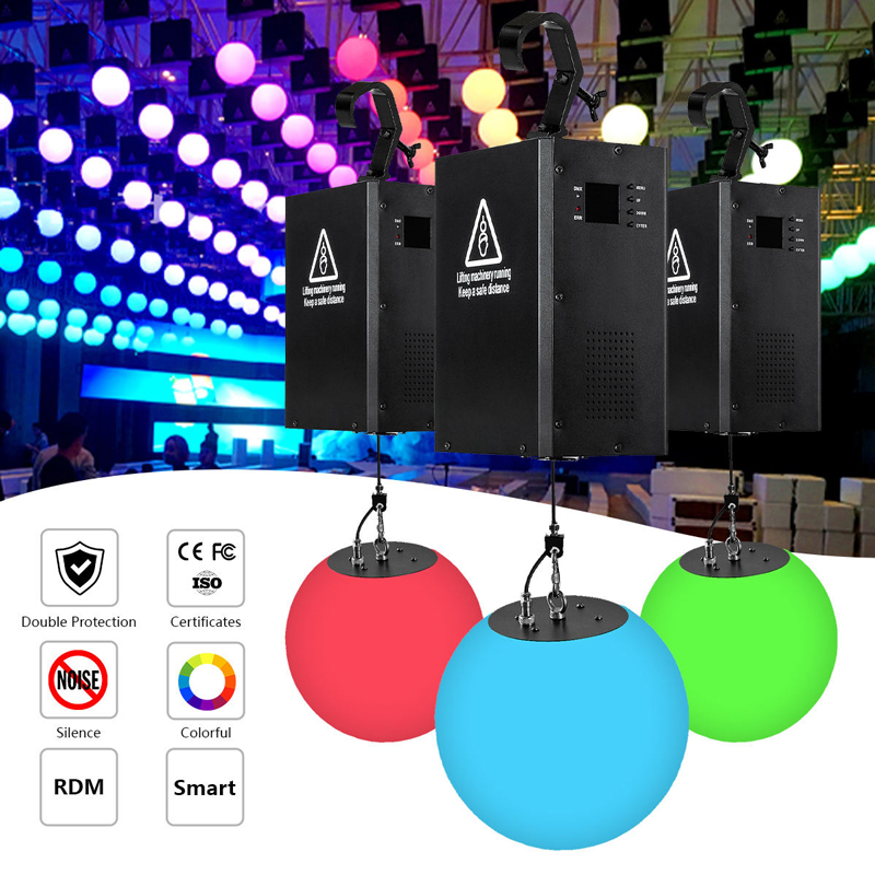 OEM LED Kinetic Light RGBW DMX Winch Stage Equipment For Wedding Decoration, NightClub And Disco Manufacturers, Supplier