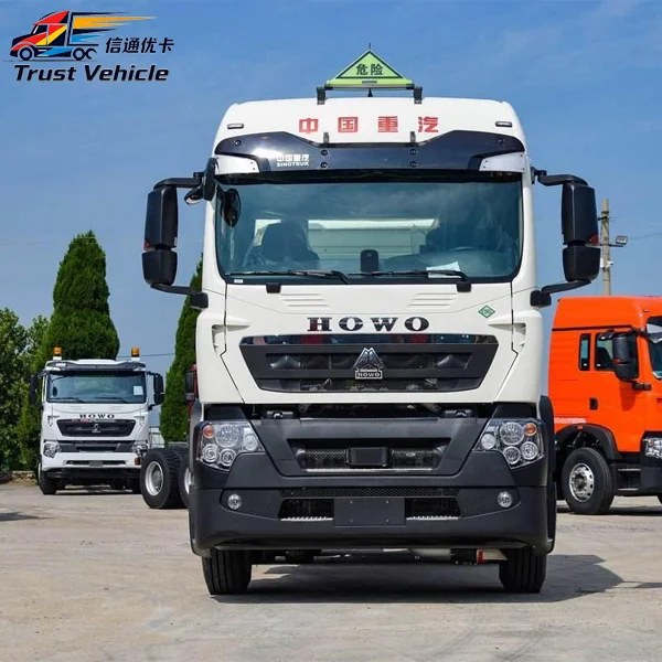 HOWO TX CNG 6X4 10 Wheels Tractor Truck