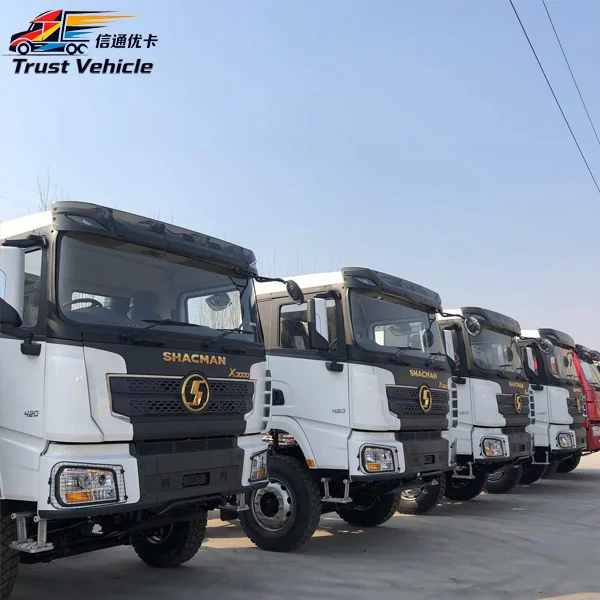 Shacman X3000 8×4 Chassis Tractor Truck