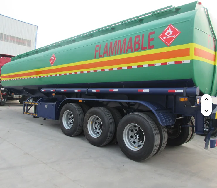 High Capacity 3 Axles Fuel Oil Tank Semi Trailer from China Factory Suppliers