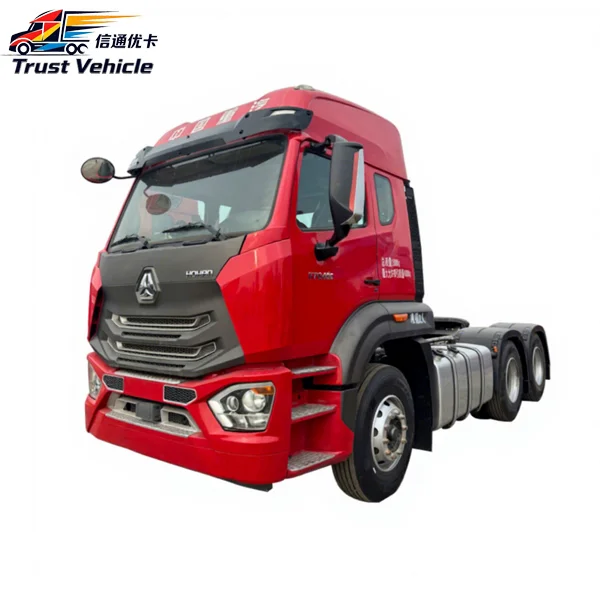 Heavy Duty Sinotruk Howo Hohan N7G 6X4 Truck Tractor