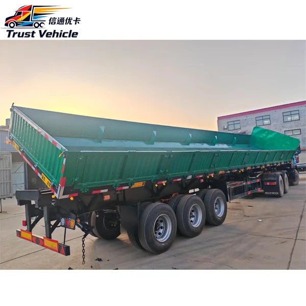 Side Tipper Trailer Semi Trailer