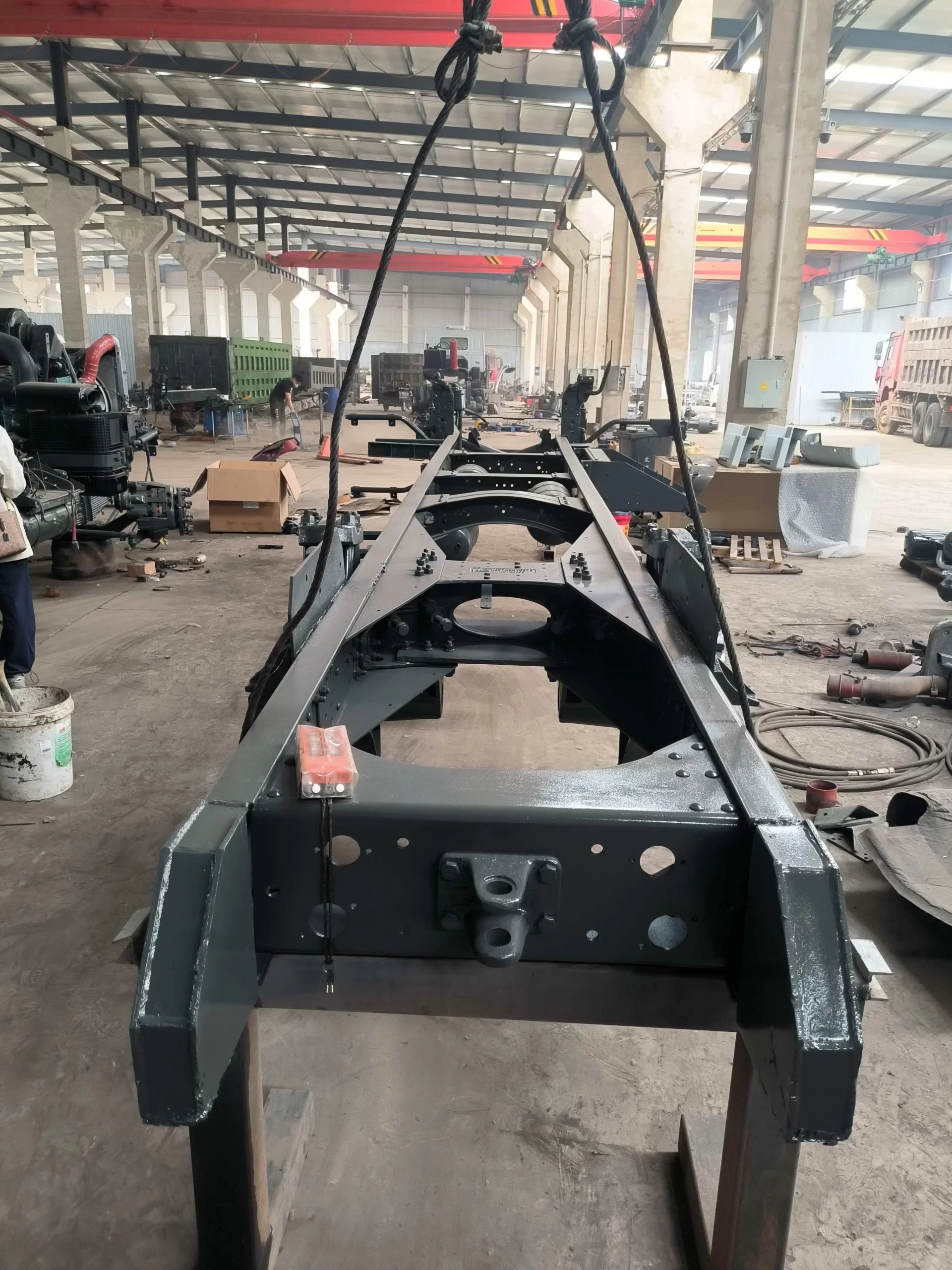 Cargo truck dynamic brake and alignment test