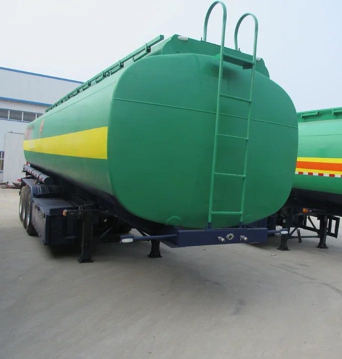 High Capacity 3 Axles Fuel Oil Tank Semi Trailer from China Factory Suppliers