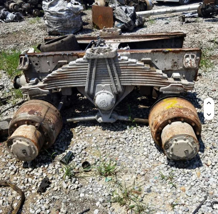 Used HOWO double axle truck suspension