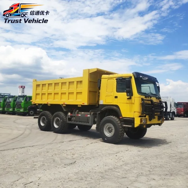 Sinotruk Howo 6×6 All-Wheel-Drive Off-Road Mining Dump Truck
