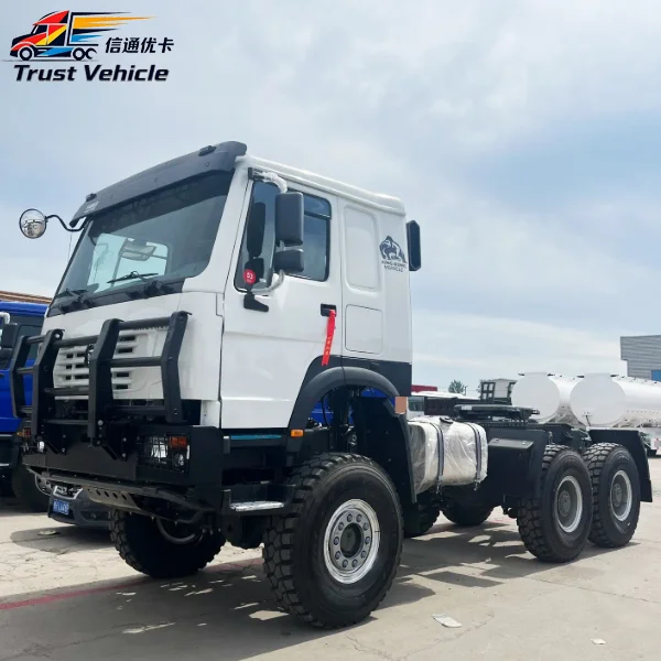 Sinotruck Howo 6X6 10 Wheeler Tractor Truck
