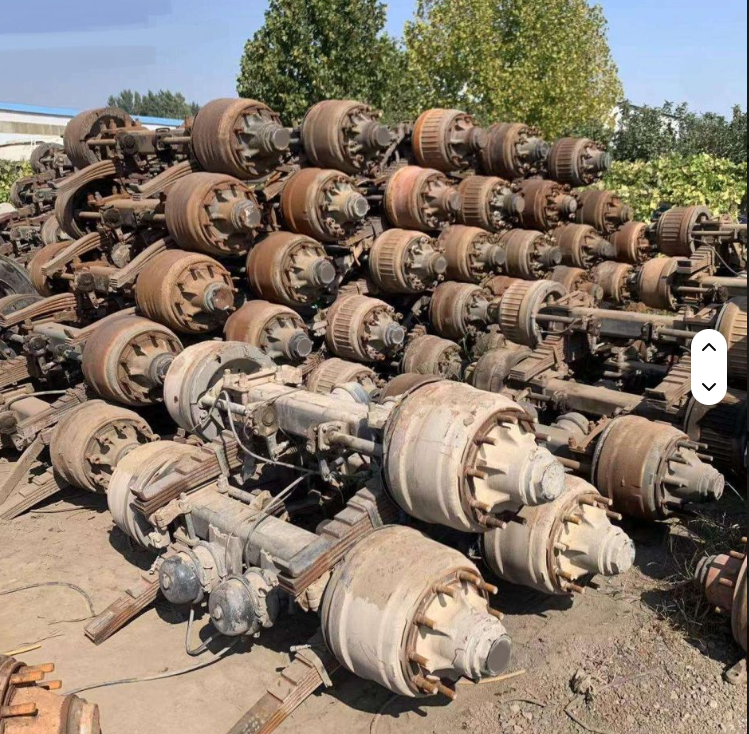 Semi-Trailer Axle View 2