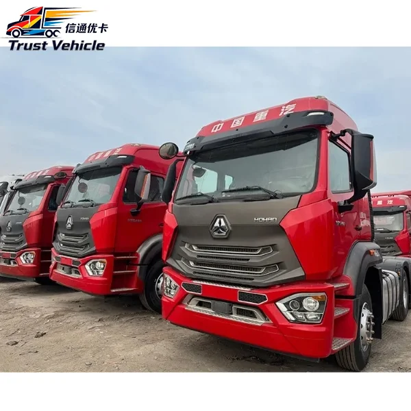 Heavy Duty Sinotruk Howo Hohan N7G 6X4 Truck Tractor