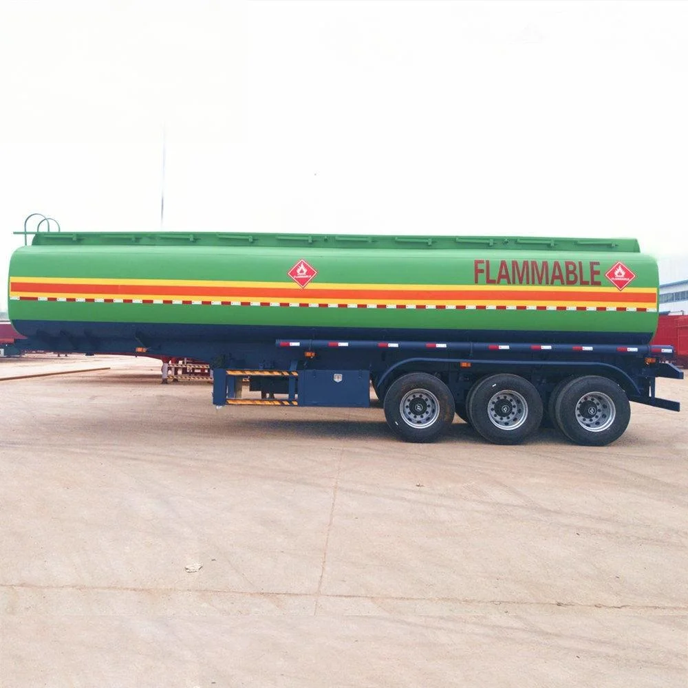 High Capacity 3 Axles Fuel Oil Tank Semi Trailer from China Factory Suppliers