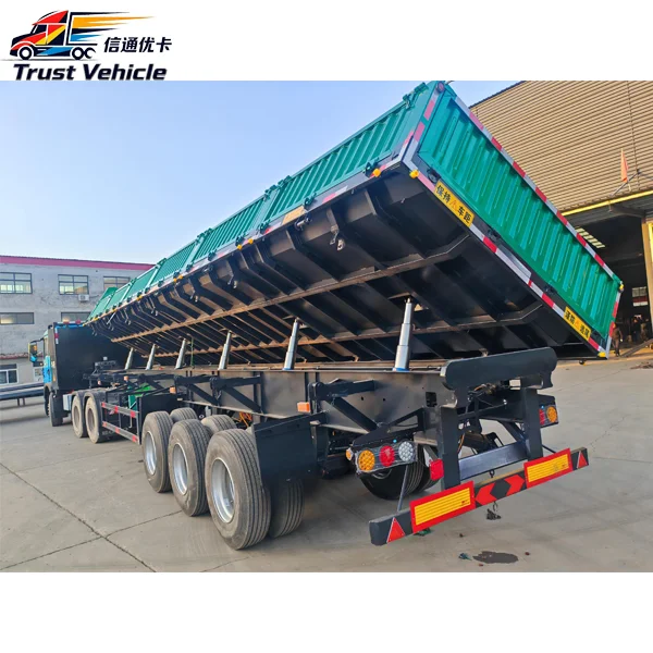Side Tipper Trailer Semi Trailer