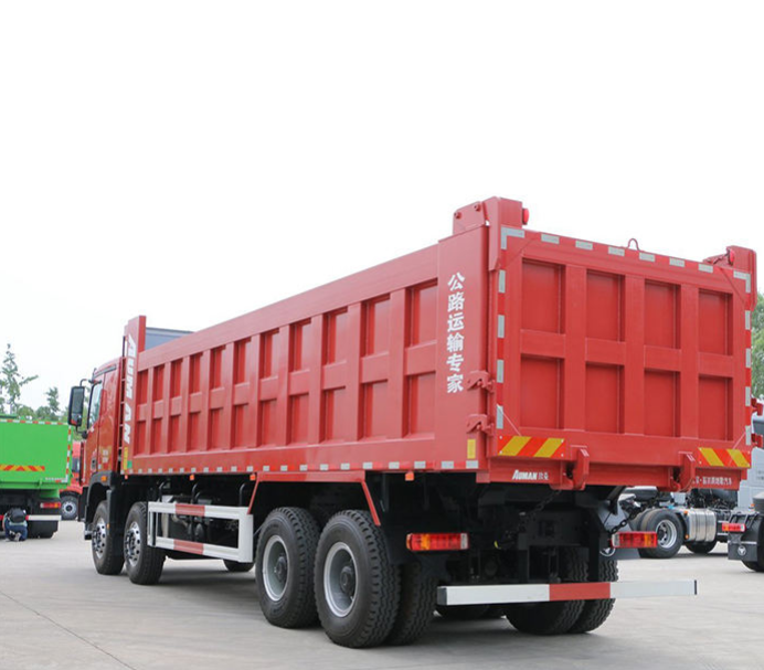 Foton 8×4 Dump Truck with 12 Tires 9.6m Tripper Truck Euro 3/4/5