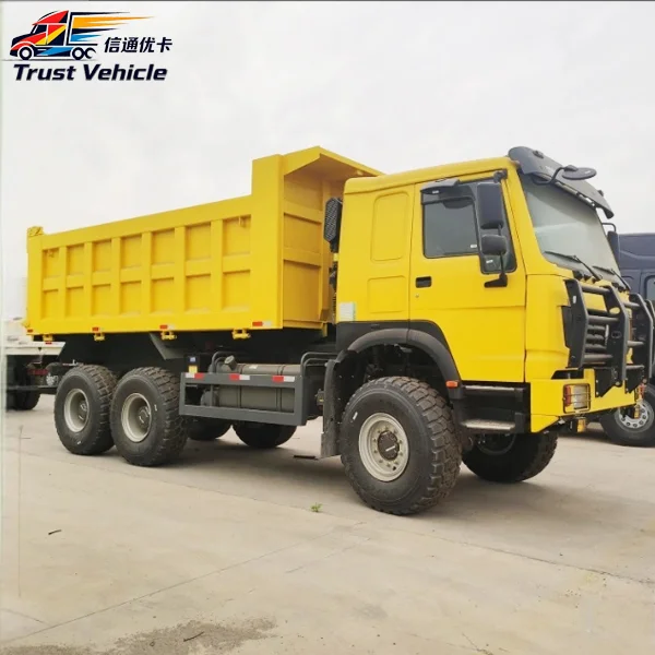 Sinotruk Howo 6×6 All-Wheel-Drive Off-Road Mining Dump Truck