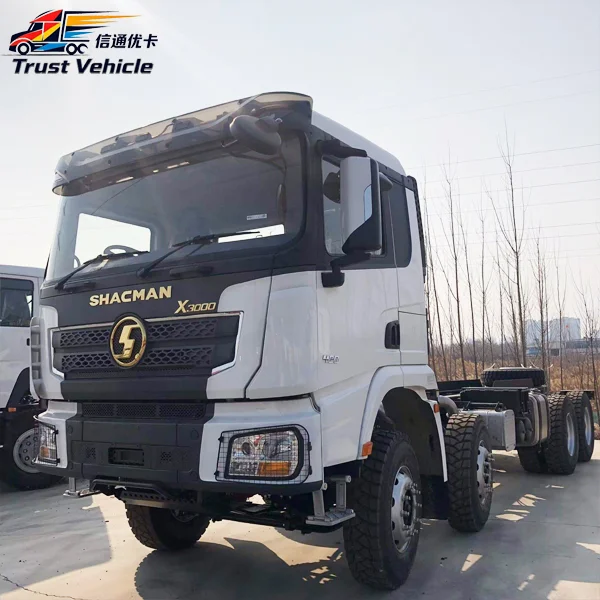 Shacman X3000 8×4 Chassis Tractor Truck
