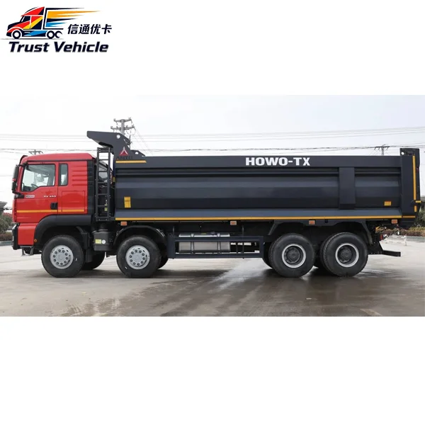 HOWO TX 400HP 8*4 Dump Truck 12 Wheels