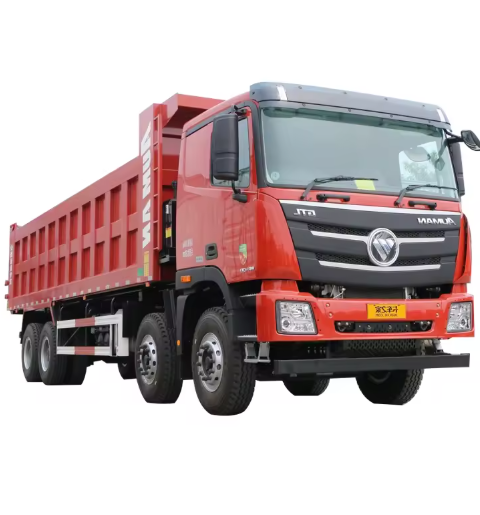 Foton 8×4 Dump Truck with 12 Tires 9.6m Tripper Truck Euro 3/4/5