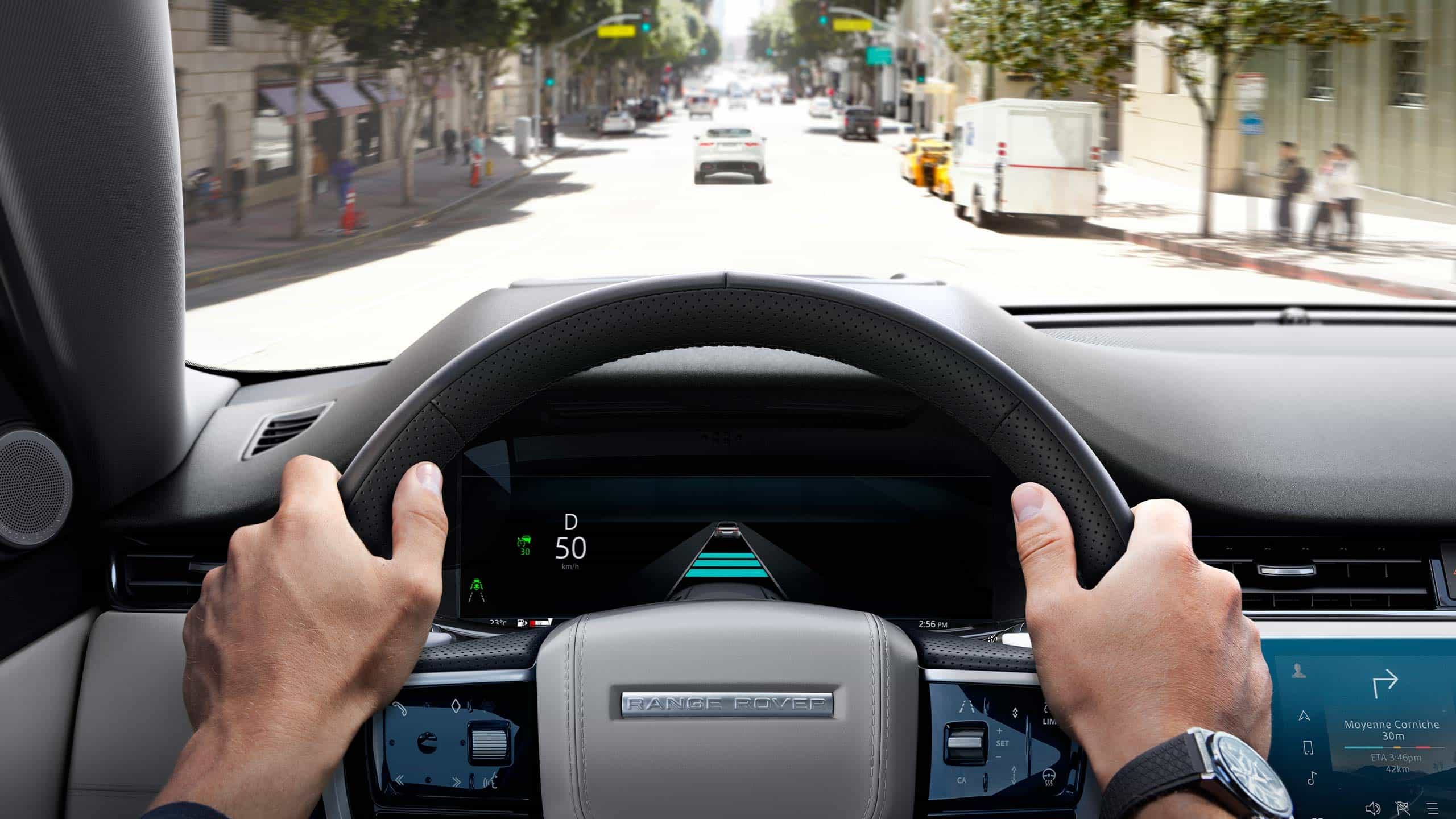 Range Rover Evoque Center console