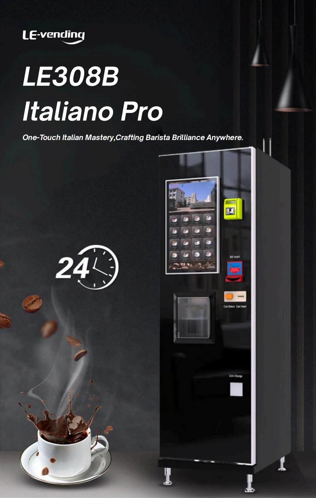 Coffee Vending Machine Feature 1