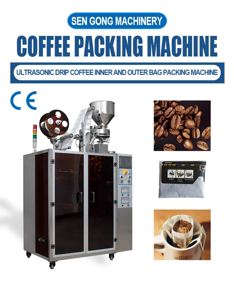 Drip Coffee Packing Machine Structure