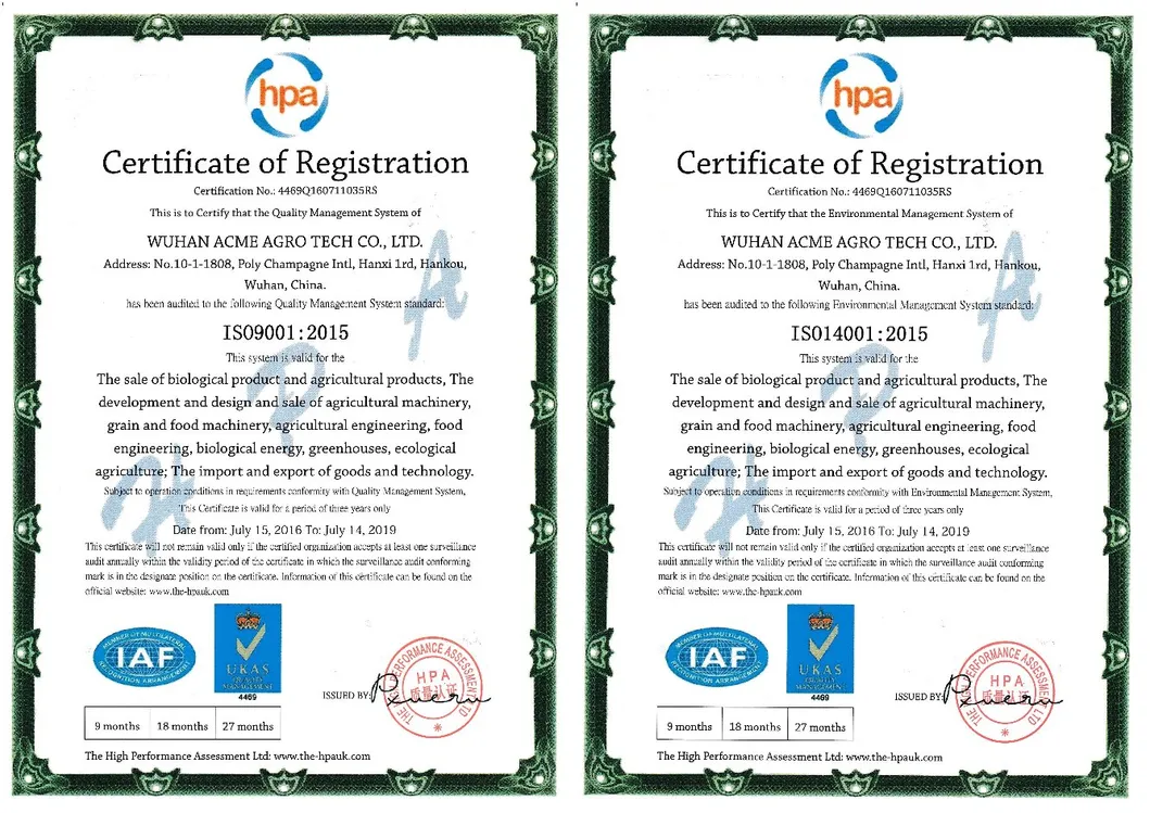 Product Certifications