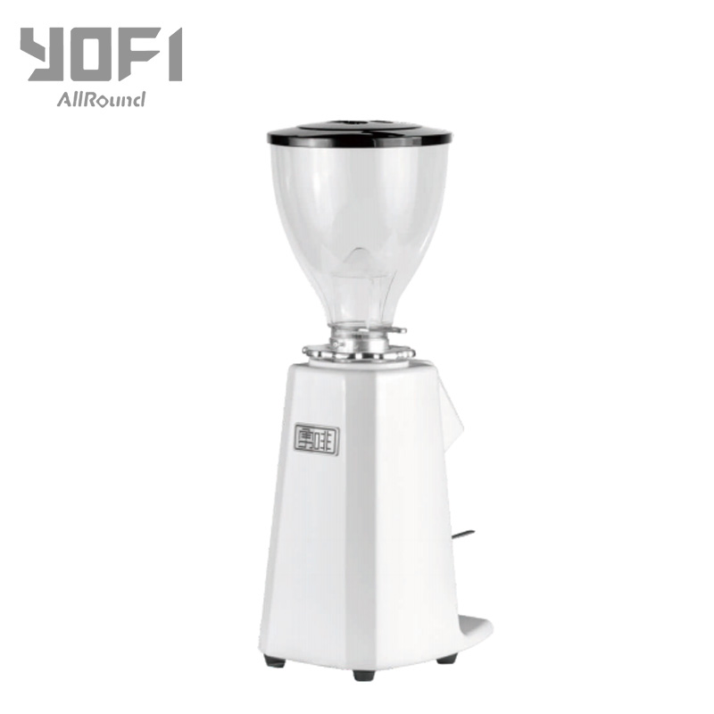 Professional 64mm Flat Wheel Burr Commercial Electric Coffee Grinder