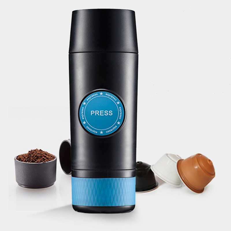 Portable Espresso Coffee Maker Manually Travel Coffee Machine Set, Perfect for Camping