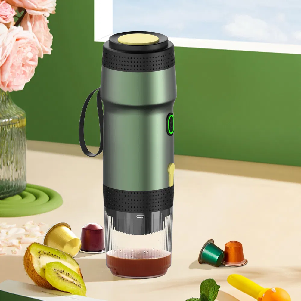 Portable Espresso Handheld 20 Bars Capsule Coffee Machine 3 in 1 Portable Mini Coffee Maker Cold Hot Brewing Cafe Machine