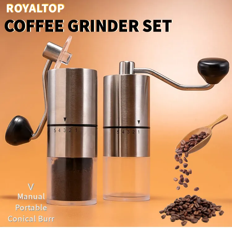Manual Conical Burr Coffee Grinder