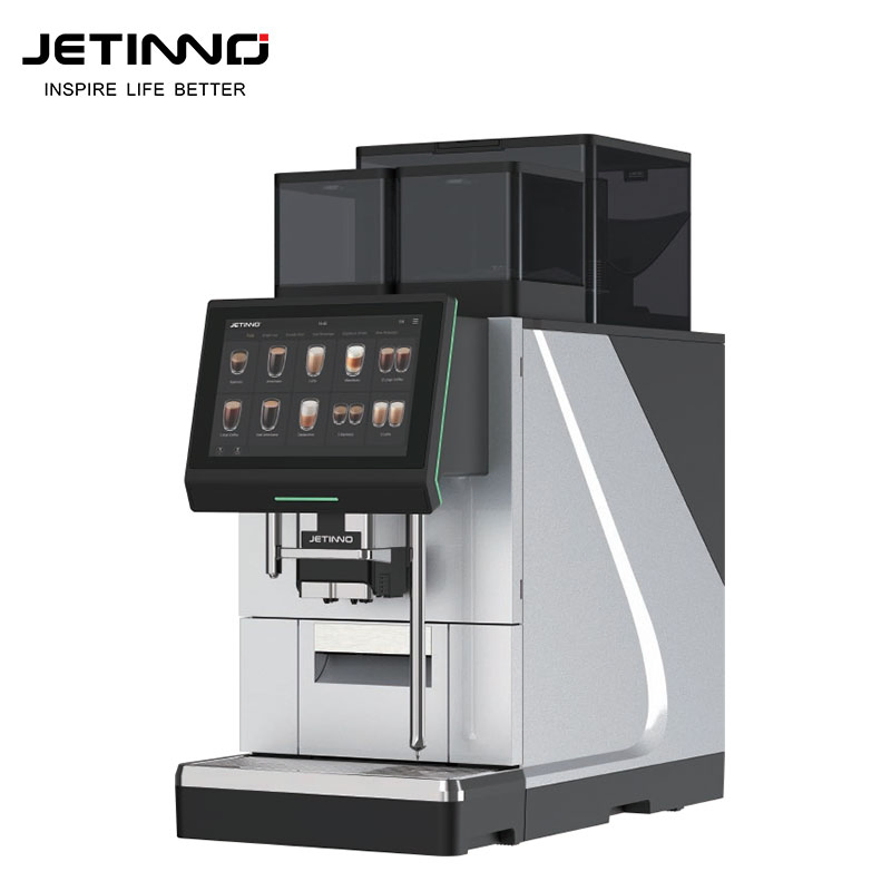 CE Approved Jetinno Jl38A Fully Automatic Coffee Machine with Chocolate Instant Powder Bin