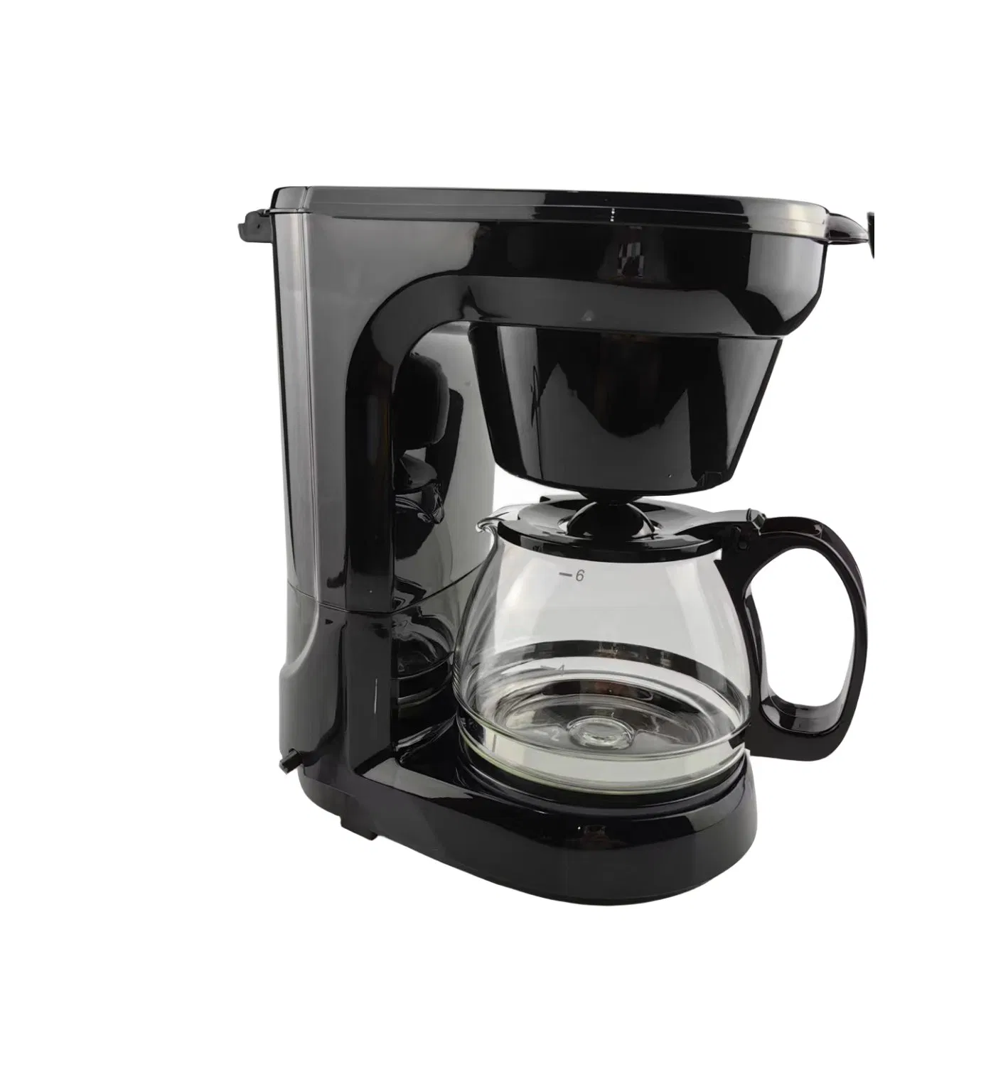 Electric Filter Coffee Machine Drip Coffee Maker Anti-Drip Function with Reusable Filter