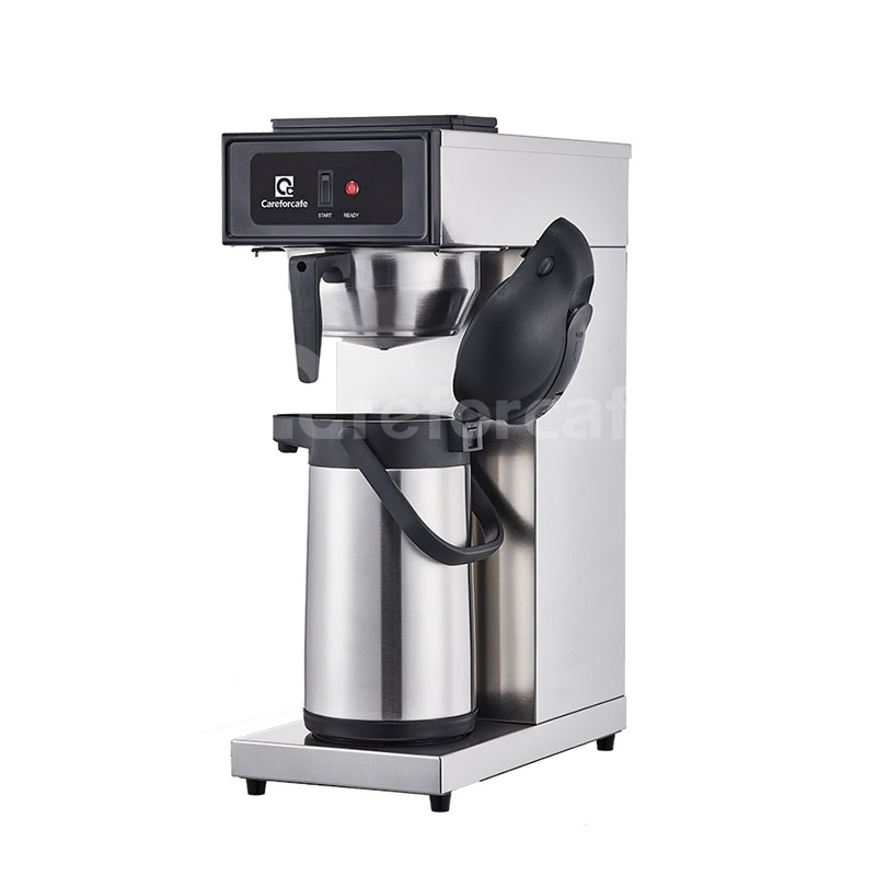 1900W Kitchen Hotel Buffet Stainless Steel 2.5L Electric Drip Manual Digital Filter Commercial Coffee Brewer Machine