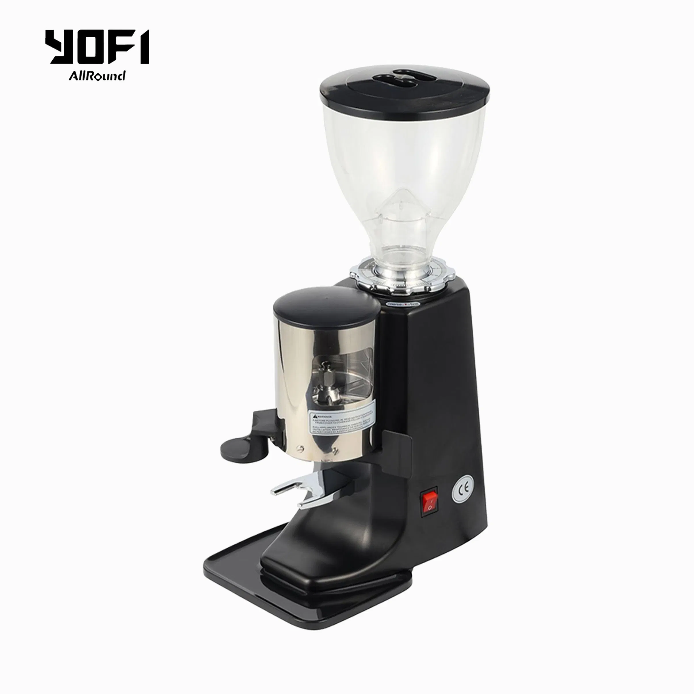 High Efficiency 370W Electric Commercial Espresso Grinder Multi Function Coffee Grinder