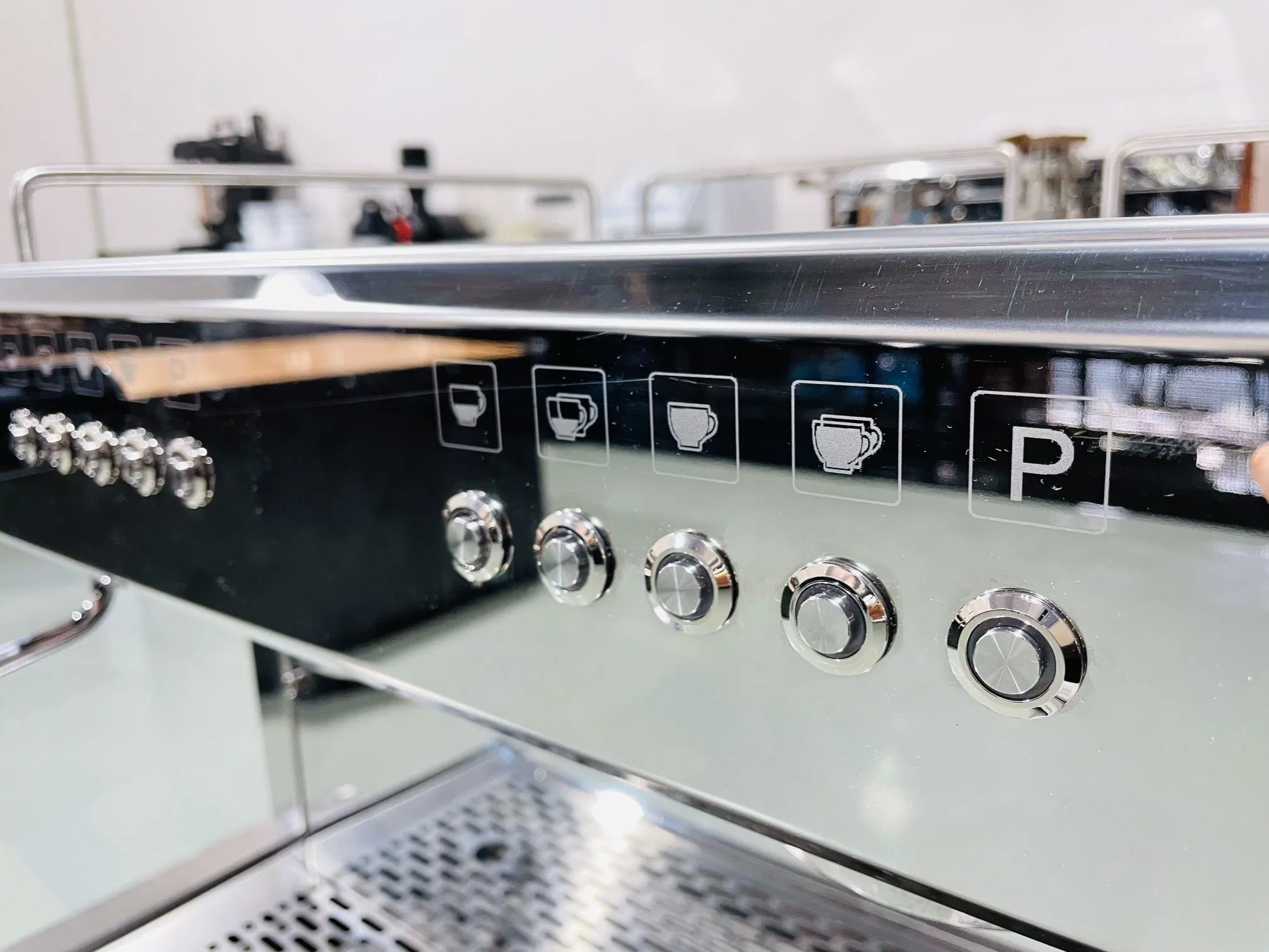 Commercial Double Group Espresso Coffee Machine Cappuccino Coffee Maker Espresso Machine