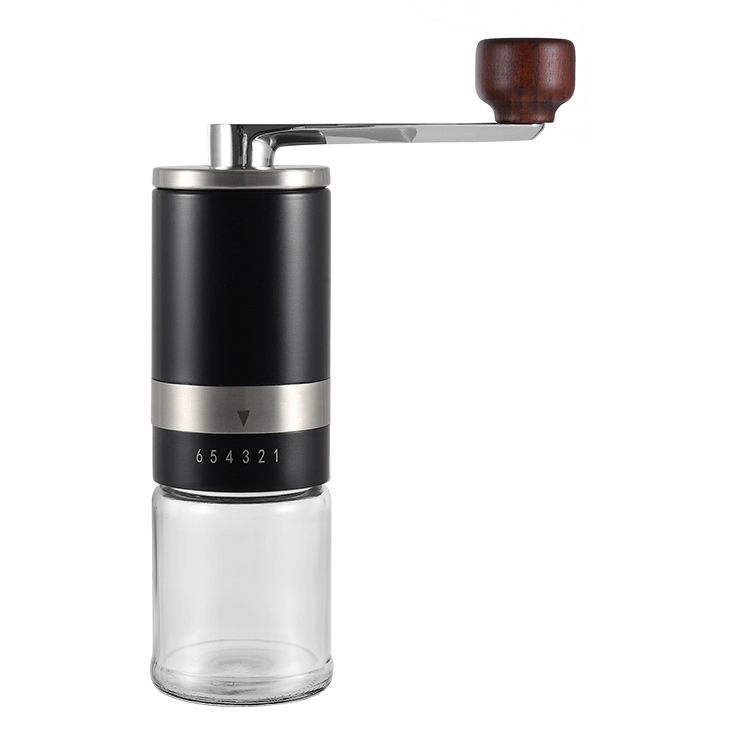 Germany Gold Hand Handmade Burr High Quality Korea Manual Glass Italian Hand Grinder Coffee