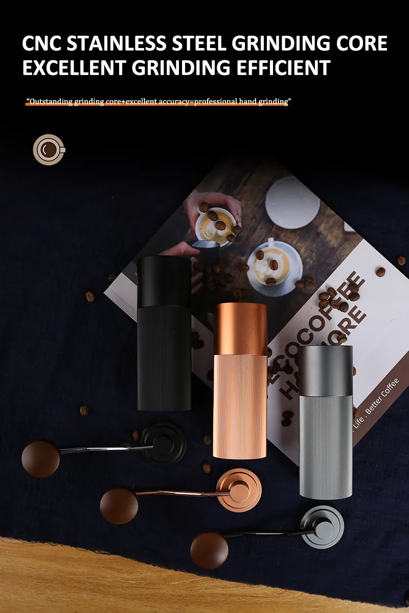 Manual Coffee Grinder G1 - Stainless Steel Burrs