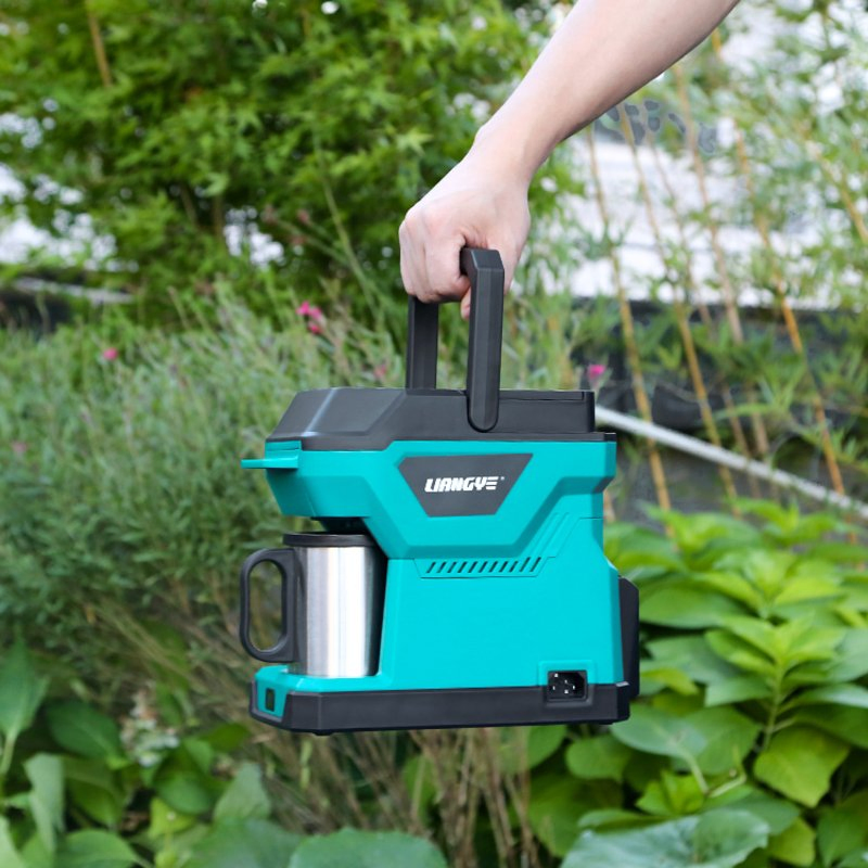Portable Rechargeable Drip Coffee Maker with 20V Lithium Battery