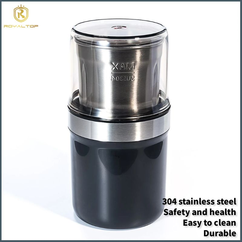 Amazon Large Capacity 100g Grinding Dry Spice Mini Electric Mills Portable 300W Multi-Function Electric Coffee Beans Grinder Set